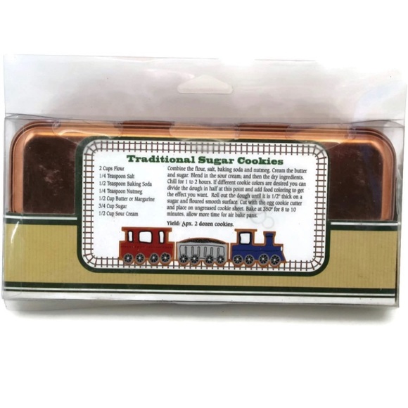 New copper train cookie cutter set - Picture 3 of 3
